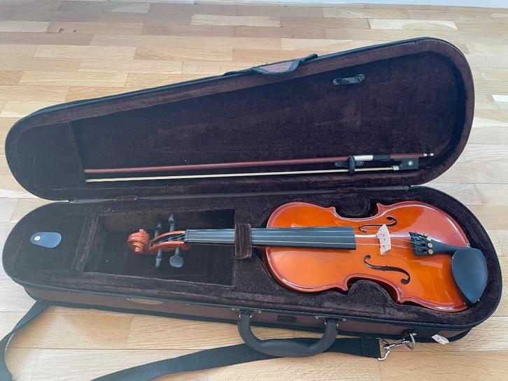 Violon 1/2, Muziek en Instrumenten, Strijkinstrumenten | Violen en Altviolen, Zo goed als nieuw, Viool, 1/2-viool, Met koffer
