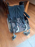 Fauteuil roulant en parfait état de la marque Breezy, Divers, Chaises roulantes, Enlèvement, Pliant, Comme neuf, Fauteuil roulant à pousser
