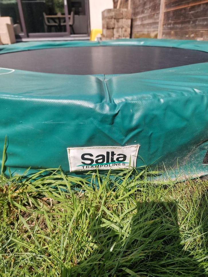 Trampoline salta 183cm NIEUWE cover over veren, Kinderen en Baby's, Speelgoed | Buiten | Trampolines, Zo goed als nieuw, Ophalen