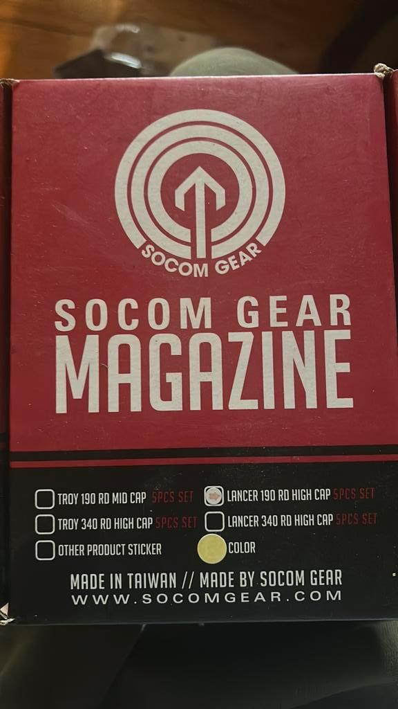 Mags Airsoft à vendre, Sports & Fitness, Accessoires de sport de tir, Neuf, Enlèvement