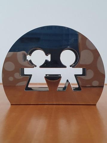 Alessi RVS servet- of brievenhouder_Girotondo beschikbaar voor biedingen