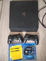 PS4 Pro + 1 conroler + FIFA 22, Ophalen, Zo goed als nieuw, Met 1 controller, Pro