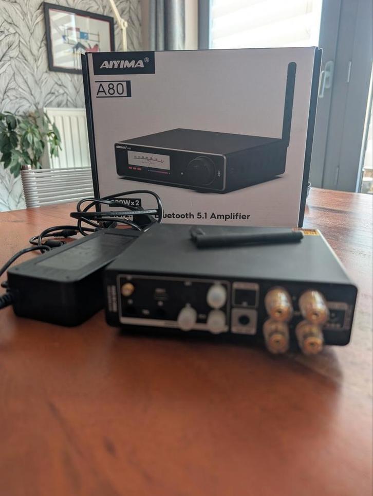 AIYIMA A80 – Amplificateur Hi-Fi (comme neuf), Audio, Tv en Foto, Versterkers en Ontvangers, Ophalen of Verzenden
