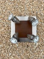 Plafondlamp met 4 spots, Huis en Inrichting, Ophalen, Zo goed als nieuw