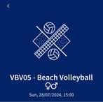 Olympische spelen Beach volleyball 28/7 15:00 Eifel cat D, Volleyball, Trois personnes ou plus, Juillet
