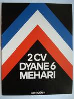 Citroën 2CV Dyane 6 Méhari 1978 Brochure Catalogue Fournier, Boeken, Verzenden, Zo goed als nieuw, Citroën