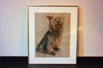 Houtschooltekening Hond, Ophalen of Verzenden