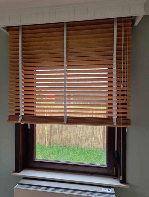 Horizontale lamellen bamboe, Huis en Inrichting, Stoffering | Gordijnen en Lamellen, Ophalen