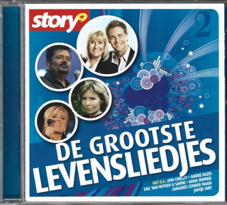 CD De Grootste Levensliedjes 2, Cd's en Dvd's, Cd's | Nederlandstalig, Zo goed als nieuw, Levenslied of Smartlap, Ophalen of Verzenden