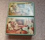 Twee antieke dozen, Verzamelen, Ophalen of Verzenden, Gebruikt