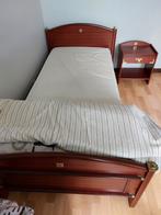 1 persoonsbed, Huis en Inrichting, 180 cm, Gebruikt, Eenpersoons, Bruin