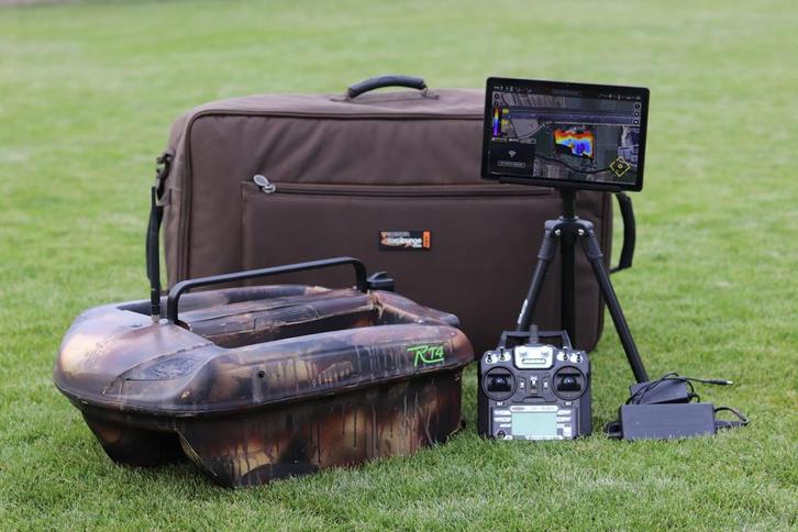 Carplounge rt4 v4 voerboot, Watersport en Boten, Hengelsport | Karpervissen, Zo goed als nieuw, Ophalen