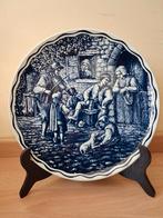 Assiette décorative vintage BOCH de style « Delft », Antiquités & Art, Enlèvement ou Envoi