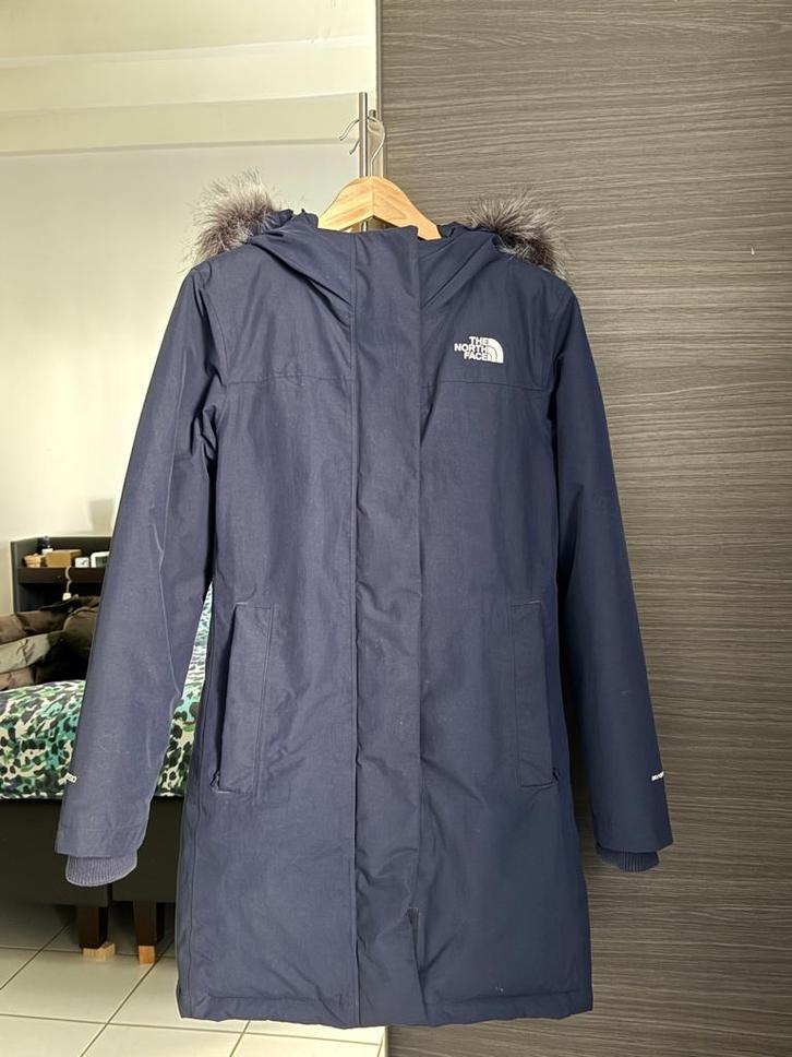 Dames winterjas The North Face (dons), Kleding | Dames, Jassen | Winter, Zo goed als nieuw, Maat 36 (S), Blauw, Ophalen of Verzenden