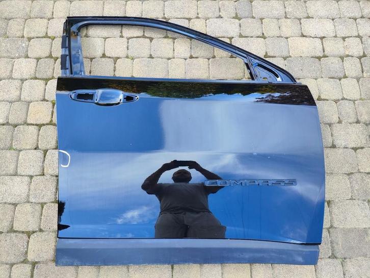 JEEP KOMPAS 2 II 17- RECHTER VOORDEUR, Auto-onderdelen, Carrosserie, Deur, Jeep, Gebruikt, Ophalen of Verzenden