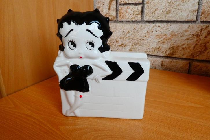 Betty Boop porte serviettes ceramic 1995, Verzamelen, Beelden en Beeldjes, Nieuw, Mens, Ophalen of Verzenden