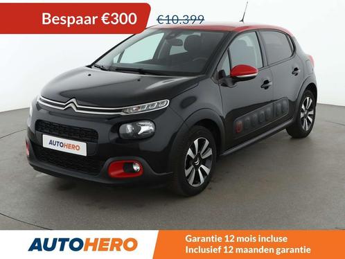 Citroën C3 1.2 PureTech Shine (bj 2019), Auto's, Citroën, Te koop, C3, ABS, Achteruitrijcamera, Airbags, Airconditioning, Android Auto