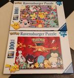 2 x Ravensburger Pokémon Puzzle XXL 100 pièces 6+, Enlèvement ou Envoi, Plus de 50 pièces, Comme neuf, 6 ans ou plus