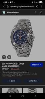 (Duikers)Horloge heren kwaliteit!, Ophalen, Gedragen, Sector