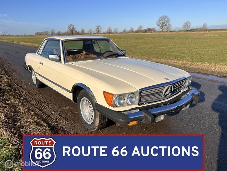 Mercedes-Benz 450 SLC | 1979 | Route 66 Auctions, Auto's, Oldtimers, Bedrijf, Te koop, Mercedes-Benz, Benzine, Overige carrosserie