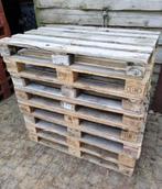 23 houten PALETTEN europalet afmetingen 80x120, Doe-het-zelf en Bouw, Hout en Planken, Gebruikt, Ophalen