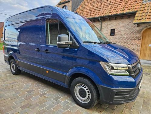 VW CRAFTER L3H3 140PK NAVI AIRCO CRUISE PDC LED LICHTEN, Auto's, Bestelwagens en Lichte vracht, Bedrijf, Te koop, Used 1. Bestelwagens met ervaring.