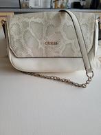 Guess schoudertas wit & grijs in heel goede Staat, Ophalen