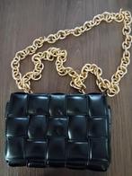 zwarte handtas / schoudertas Loavies, Handtassen en Accessoires, Tassen | Damestassen, Ophalen, Nieuw, Zwart, Handtas