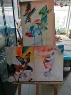 Rie werken in acryl maat 30x40 Potret modern, Antiek en Kunst, Kunst | Schilderijen | Modern, Ophalen