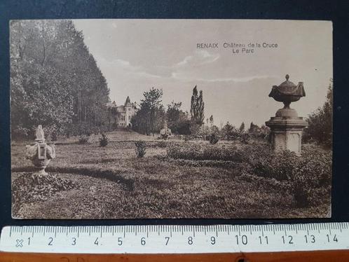 Postkaart Ronse Renaix Château de la Cruce Le Parc, Collections, Cartes postales | Belgique, Affranchie, Flandre Orientale, 1920 à 1940