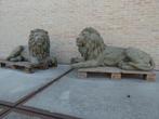 Groot koppel bronzen liggende leeuwen, ook staande leeuwen!, Tuin en Terras, Tuinbeelden, Nieuw, Overige materialen, Ophalen of Verzenden