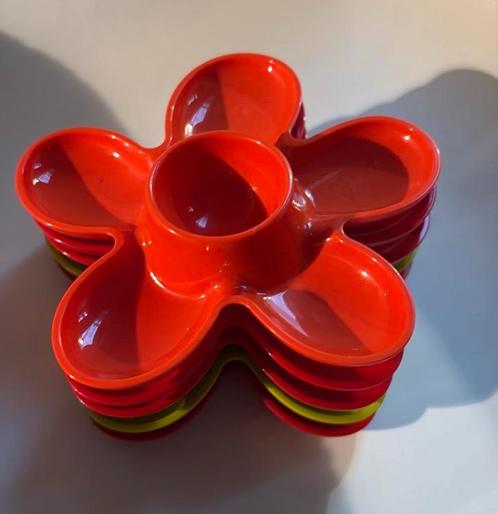 Set van 5 Koziol eierdopjes (2012), Diversen, Pasen, Ophalen of Verzenden