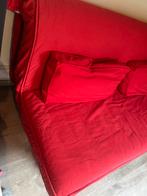 Slaapbank Ikea PS Levos Rood, Ophalen, Zo goed als nieuw, Rood