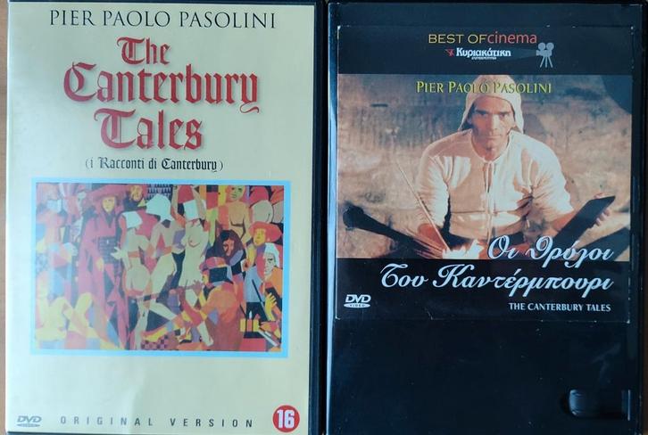 Canterbury Tales Pier Paolo Pasolini Nieuwstaat Original Dvd, Cd's en Dvd's, Dvd's | Filmhuis, Zo goed als nieuw, Italië, Vanaf 16 jaar