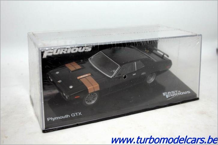 Plymuoth GTX 1/43 Altaya Fast & Furious, Hobby & Loisirs créatifs, Voitures miniatures | 1:43, Neuf, Voiture, Autres marques, Enlèvement ou Envoi