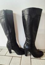 Bottes noires cuir BeOriginal  t37, Enlèvement ou Envoi, Comme neuf