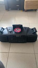 Philips turbo bass type az8404/20, Ophalen, Gebruikt, Radio, Met cd-speler