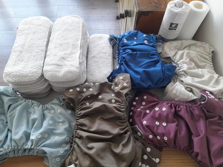 Grote set 30 herbruikbare luiers/pampers van Little Lamb, Kinderen en Baby's, Badjes en Verzorging, Gebruikt, Overige typen, Overige merken
