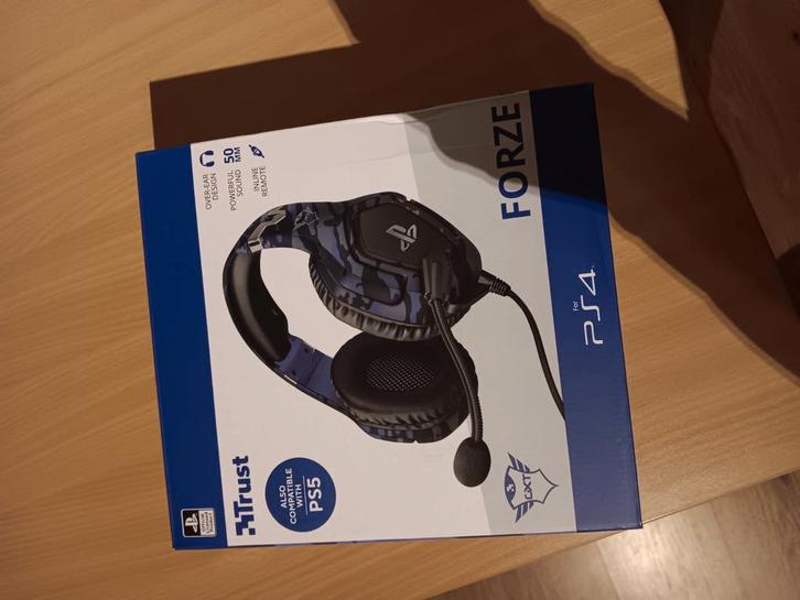 Trust GXT 488 Forze PS4, Audio, Tv en Foto, Hoofdtelefoons, Op oor (supra aural), Overige merken, Ophalen of Verzenden