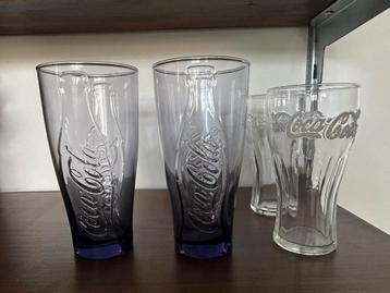 Coca cola glazen beschikbaar voor biedingen