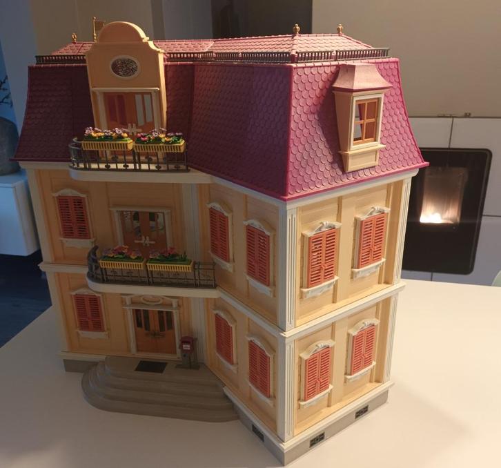 Playmobil 5302 – Groot Woonhuis incl uitbreidingen, Kinderen en Baby's, Speelgoed | Playmobil, Zo goed als nieuw, Complete set