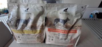 Wolfood criquettes chiens 2 paquets, Enlèvement ou Envoi