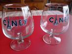 2 verres Ciney, Comme neuf, Enlèvement, Verre à bière