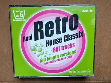 CD * REAL RETRO HOUSE CLASSIX - VOL. 5 * BIEDEN * TOPSTAAT beschikbaar voor biedingen