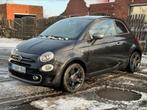 FIAT 500 SPORT / VOL OPTIE! / GEKEURD VVK!, Auto's, Voorwielaandrijving, 4 zetels, Zwart, Leder