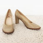 Leren Fred De La Bretoniere Pumps s24 (Maat 37) € 45,-, Pumps, Fred de la Bretoniere, Bruin, Verzenden