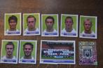 PANINI 10 STICKERS FOOTBALL 2004 ANDERLECHT S.C., Envoi, Comme neuf, Plusieurs autocollants
