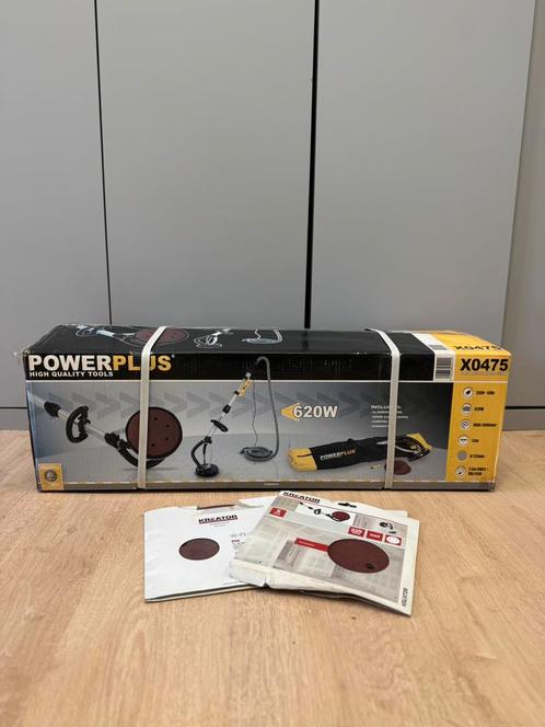 PowerPlus X0475 - Langnekschuurmachine + 10vellen - Nieuw, Doe-het-zelf en Bouw, Gereedschap | Schuurmachines, Nieuw, Overige typen