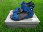 CHAUSSURE SANDALE 38 EN CUIR, Ophalen, Blauw, Cashott, Sandalen of Muiltjes