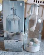 Bouteille à huile en verre avec mèche, Maison & Meubles, Enlèvement ou Envoi, Comme neuf